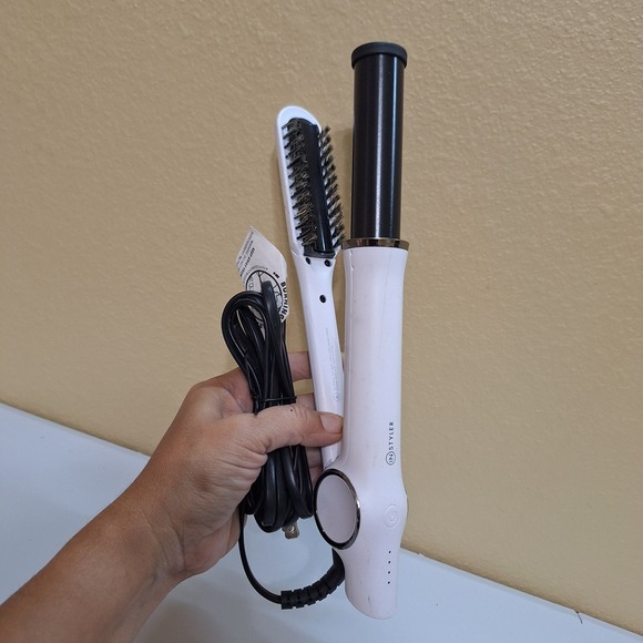 Instyler Rotating Hair Straightener Curler Hot Iron Works Tested - Picture 1 of 6